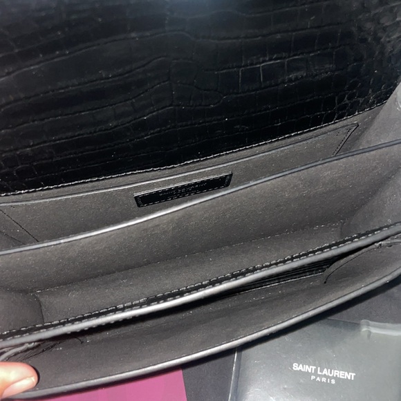 Saint Laurent croc bag and cardholder set - Picture 7 of 9